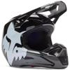 noir/blanc - FOX Casque cross V1 SHIELD JUNIOR