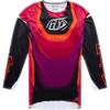 violet/rouge/noir - TROYLEEDESIGNS Maillot Cross Se Ultra Vision