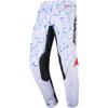 blanc/bleu/rouge - KENNY Pantalon Cross PERFORMANCE WAVE