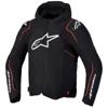 noir/rouge/blanc - ALPINESTARS Blouson Textile Zaca V2 Waterproof