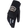 NOIR-NOIR - HELSTONS Gants VON DUTCH - CALI AIR Tissu-Cuir