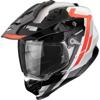 noir-rouge - SCORPION Casque crossover ADF-9000 AIR PATROL