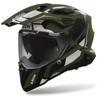 vert militaire/blanc/noir - AIROH Casque Crossover Commander 2 Polar