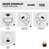 FEARTHEYELLOWBEAR-stickers-reflechissants-casque-easy-replicatm-shark-street-drak-nano-noir-image-133405172