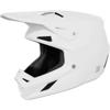 blanc - SHOT Casque cross SPEED SOLID