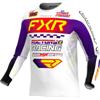 blanc violet - FXR Maillot Cross Podium Youth