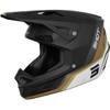noir/blanc/gold - SHOT Casque cross SPEED ATOMIC