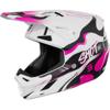 blanc/rose/noir - SHOT Casque cross SPEED BEAST