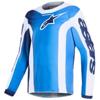 bleu/blanc - ALPINESTARS Maillot cross YOUTH FLUID PORTL