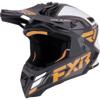 noir - FXR Casque Cross Helium Carbon