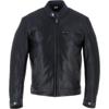 NOIR - HELSTONS Blouson Cuir Charade Cuir