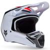blanc/rouge/noir - FOX Casque cross V1 FLOW