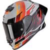 gris-rouge-orange - SCORPION Casque EXO-R1 EVO II AIR ADRENALINE