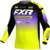 noir jaune violet - FXR Maillot Cross Clutch Mx