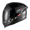 noir rouge - NEXX Casque Y.100R FADE