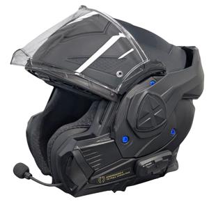 LS2-Casque FF901 ADVANT X avec Intercom 4X intégré - Édition Exclusive - Coloris noir