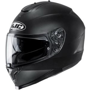 HJC-Casque C70N UNI SEMI FLAT BLACK