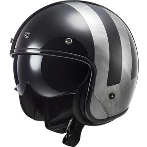 LS2-Casque OF601 BOB II LINES BLACK JEANS 06