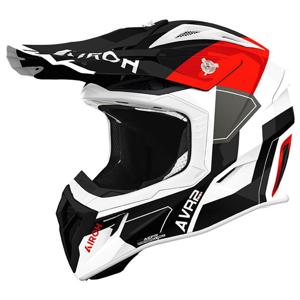 AIROH-Casque cross AVIATOR ACE 2 SHIELD RED GLOSS
