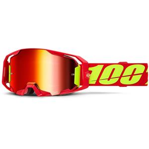 100-Masque cross ARMATIC Rouge - Ecran Mirror Rouge