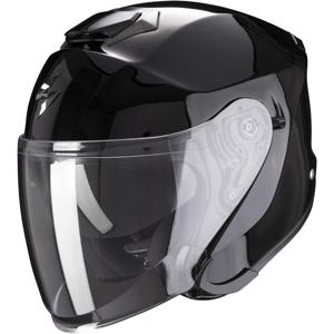 Casque moto Jet Scorpion Belfast Carbon Lofty Noir Or