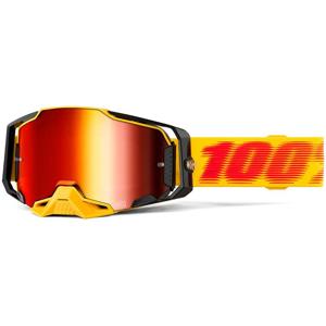 100-Masque cross ARMEGA Tetsu - Ecran Mirror Rouge