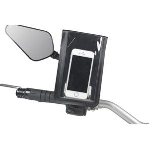 CHAFT-Support smartphone sur tige du rétroviseur