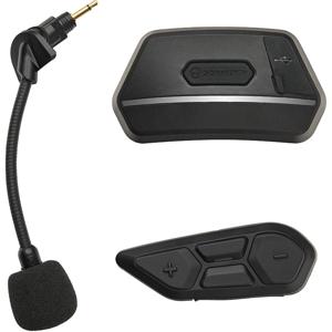 Pack Casque + Kit bluetooth et intercom : NZI Combi 2 Duo Anthracite + Kit  Bluetooth SMH5 Solo
