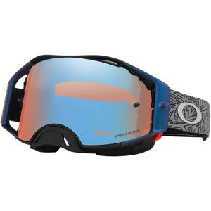 OAKLEY-Masque cross AIRBRAKE MX GREY STRIKE - PRIZM MX SAPPHIRE