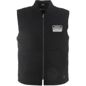 HELSTONS-Gilet RAILWAY Toile Coton