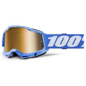 100-Masque cross ACCURI 2 Sursi - bleu/Mirror True Gold