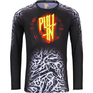 PULL-IN-Maillot cross TRASH BLACK NEON
