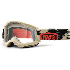 100-Masque cross STRATA 2 KOMBAT camo beige/noir