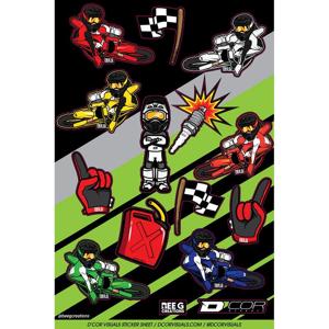 DCOR-Stickers cartoon BEEG