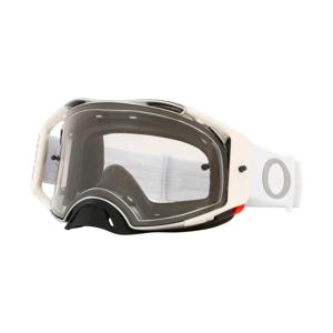 OAKLEY-Masque cross AIRBRAKE MX TUFF BLOCKS WHITE CLEAR