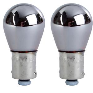 CHAFT-Ampoule Clignotant Chromée Bau15S