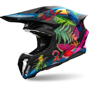 AIROH-Casque cross TWIST 3 AMAZONIA
