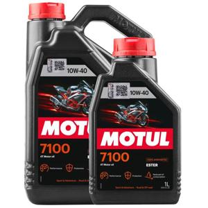 MOTUL-Huile 4T Lot 4L+1L 7100 4T 10W40