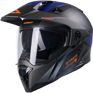 KENNY-Casque crossover EXTREME GRAPHIC GUNMETAL MATT