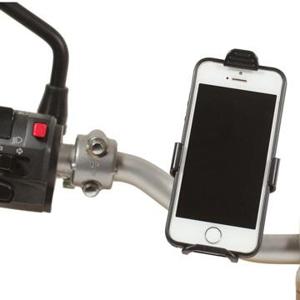 Support smartphone universel pour rétroviseur Chaft moto :  , support smartphone de moto