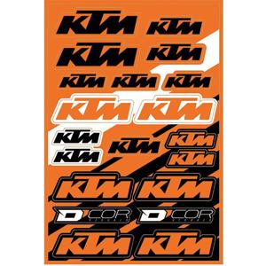 DCOR-Autocollant planche KTM Cor2