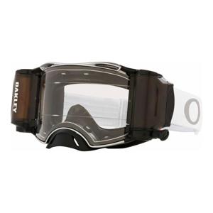 OAKLEY-Masque cross AIRBRAKE MX TUFF BLOCKS WHITE CLEAR ROLL OFF