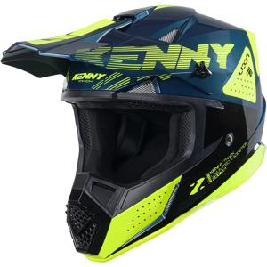 KENNY-Casque cross TRACK GRAPHIC ZOOM PETROL