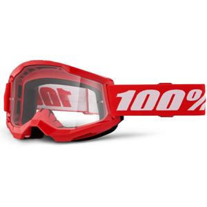 100-Masque cross STRATA MINI ROUGE/BLANC