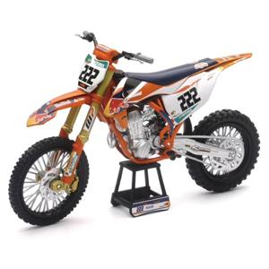 NEWRAY-Réplique Moto KTM 450 SXF Factory racing Cairoli 222 1/10°