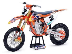 NEWRAY-Réplique Moto KTM 450 SXF Cooper WEBB 1/10°
