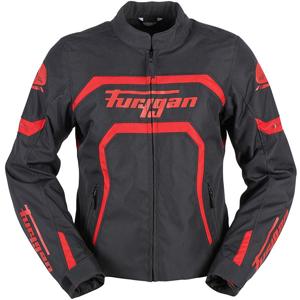 Blouson YORI FURYGAN noir/gris/rouge - , Blouson moto textile