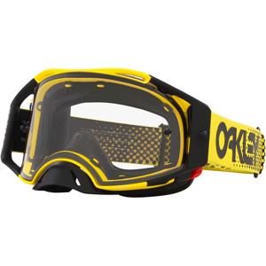 OAKLEY-Masque cross AIRBRAKE MX MOTO YELLOW CLEAR