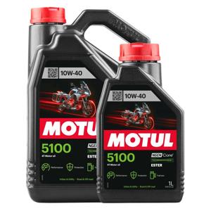 MOTUL-Huile 4T Lot 4L+1L 5100 4T 10W40