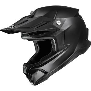HJC-Casque Cross Y50 Solid Semi Flat Black Enfant